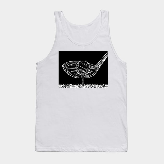 THE ART OF GOLF .2 Tank Top by lautir